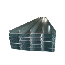 Kohlenstoffstahl Verzinkter Stahl C-Lippenkanal kaltgeformter Stahl Geschlitzt für Stützsystem
